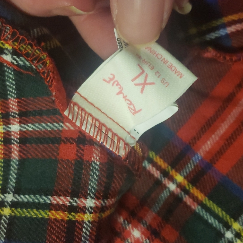 1 large left❤New boutique Tartan A-line skirt - Picture 8 of 10